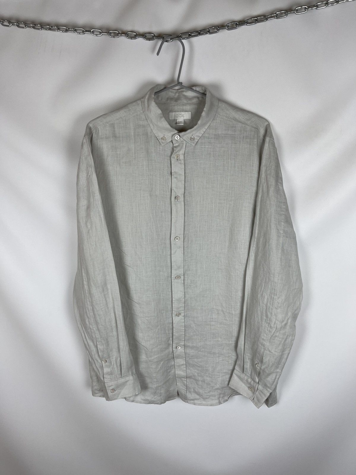 Cos COS true hemp grey long sleeve shirt Size US S / EU 44-46 / 1 - 7 Thumbnail
