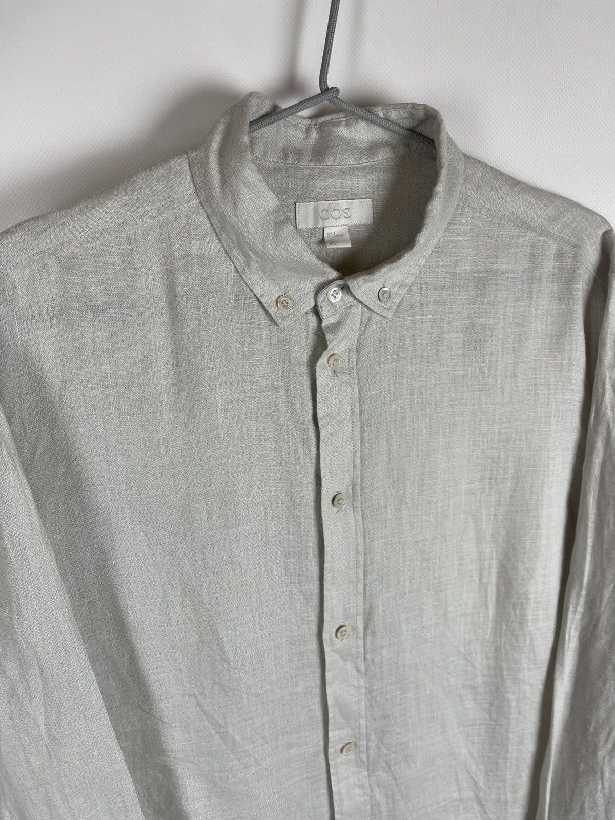 Cos COS true hemp grey long sleeve shirt Size US S / EU 44-46 / 1 - 10 Thumbnail