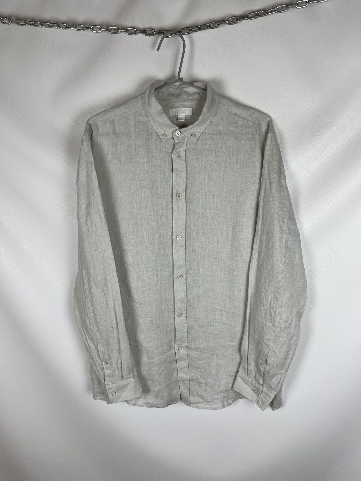 Cos COS true hemp grey long sleeve shirt Size US S / EU 44-46 / 1 - 1 Thumbnail