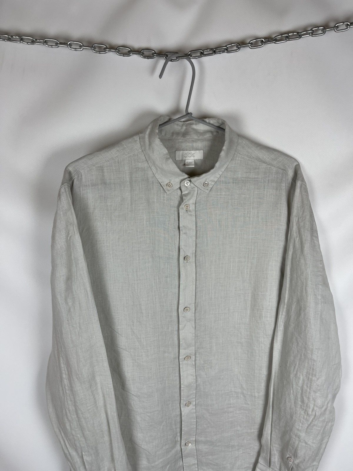 Cos COS true hemp grey long sleeve shirt Size US S / EU 44-46 / 1 - 8 Thumbnail