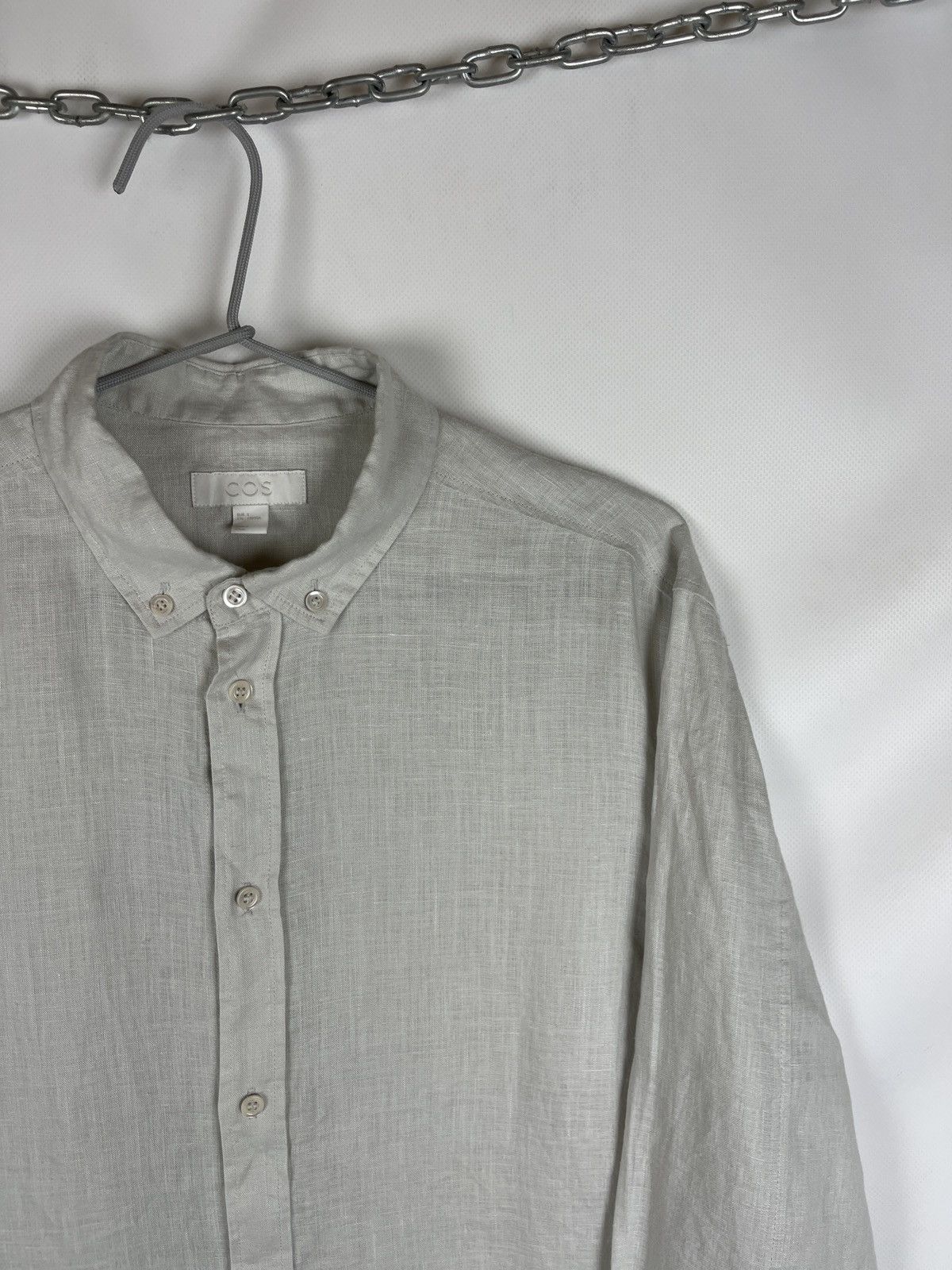 Cos COS true hemp grey long sleeve shirt Size US S / EU 44-46 / 1 - 3 Thumbnail