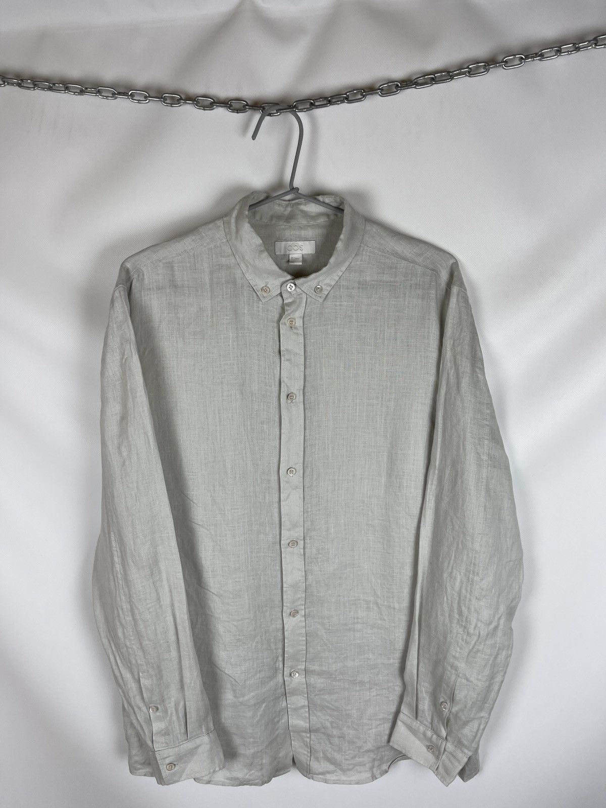 Cos COS true hemp grey long sleeve shirt Size US S / EU 44-46 / 1 - 6 Thumbnail