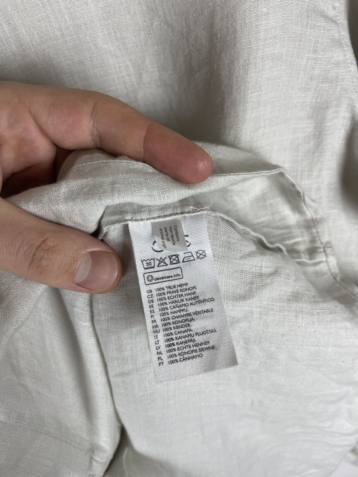 Cos COS true hemp grey long sleeve shirt Size US S / EU 44-46 / 1 - 11 Thumbnail