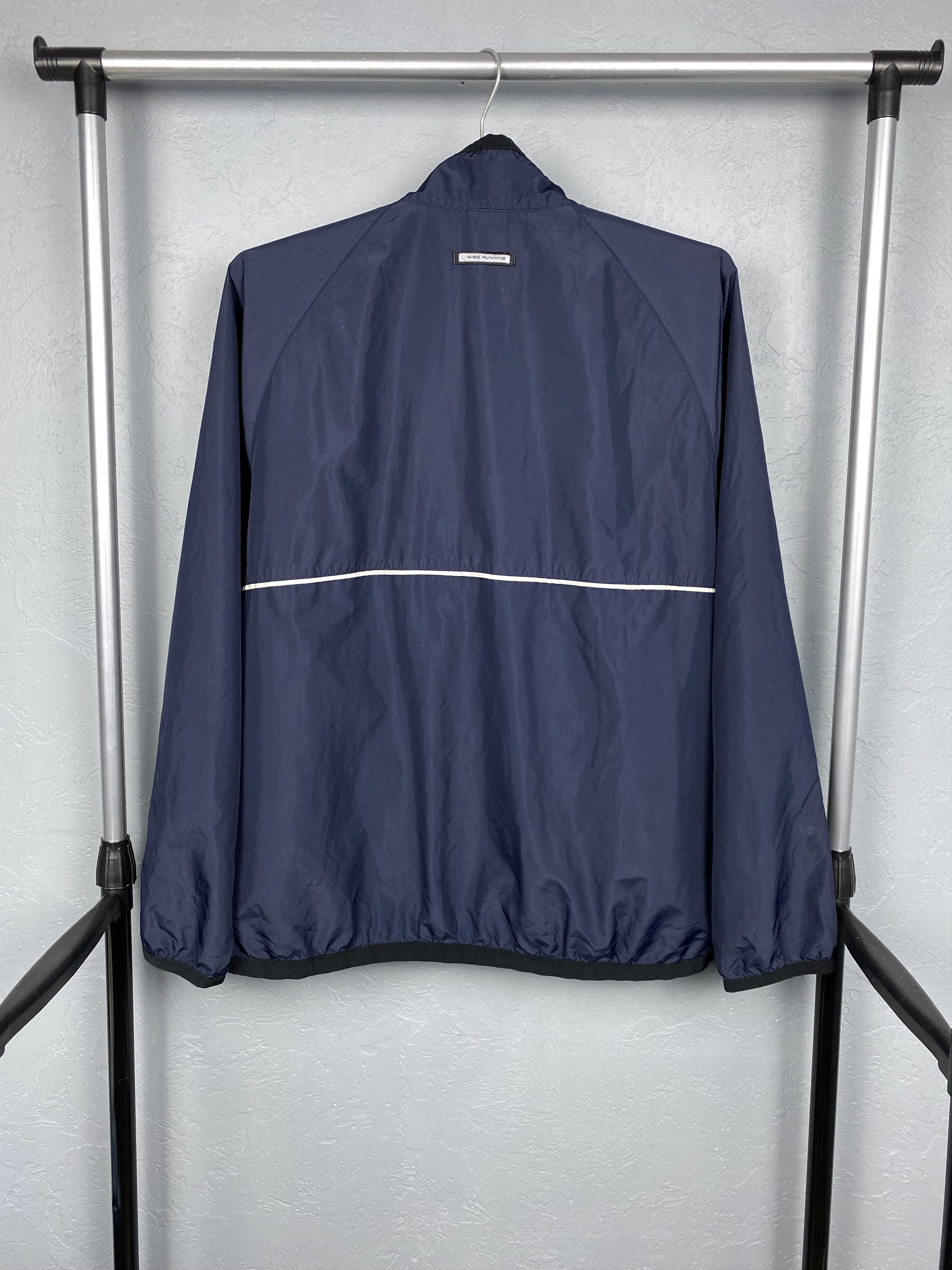 Nike × Vintage Nike Running 90s Vintage Mens Anorak Jacket Drill style Size US M / EU 48-50 / 2 - 9 Thumbnail