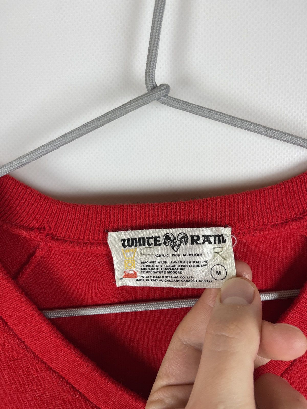 Vintage White Ram vintage 1988 Calgary Olympic made in Canada sweat Size US M / EU 48-50 / 2 - 7 Thumbnail