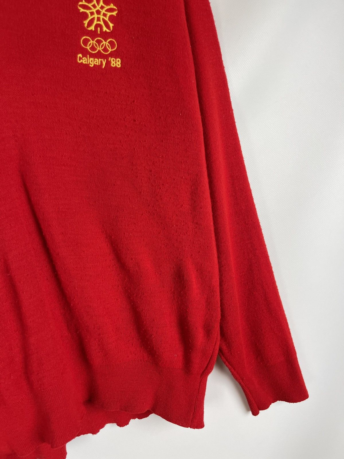Vintage White Ram vintage 1988 Calgary Olympic made in Canada sweat Size US M / EU 48-50 / 2 - 8 Thumbnail
