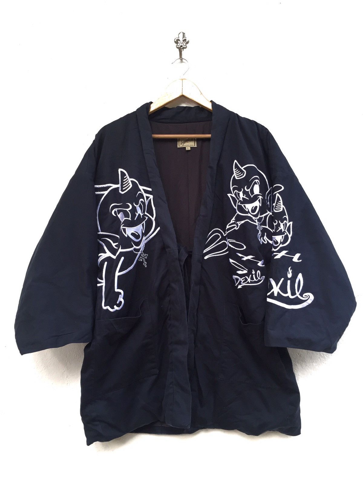 Vintage AMERICAN FEELING DEVIL KIMONO JAPAN Size US L / EU 52-54 / 3 - 2 Thumbnail