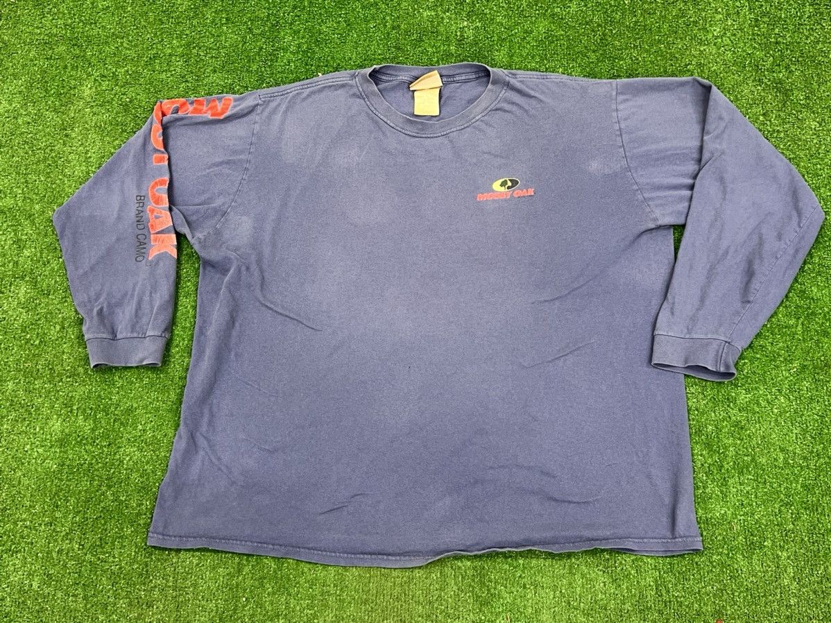 Jerzees Vintage Y2K Mossy Oak Deer Hunting Long Sleeve Tee Size ONE SIZE - 3 Thumbnail