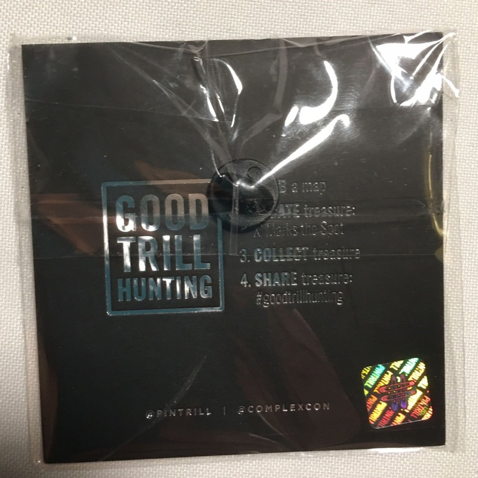 PINTRILL Never Made ComplexCon Pintrill Enamel Lapel Pin Size ONE SIZE - 3 Thumbnail