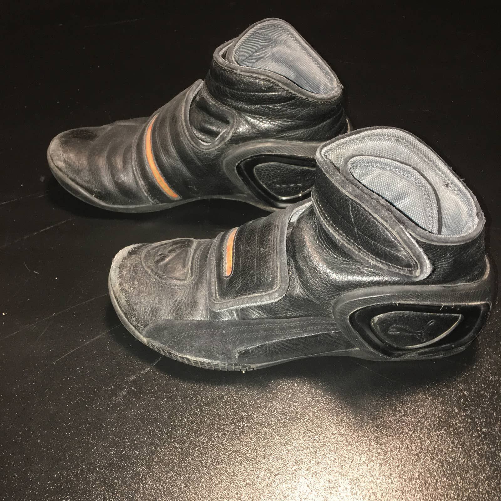 Puma PUMA Leather Suede Motorcycle RARE Motorsports Biker Boots Size US 7 / EU 40 - 5 Thumbnail