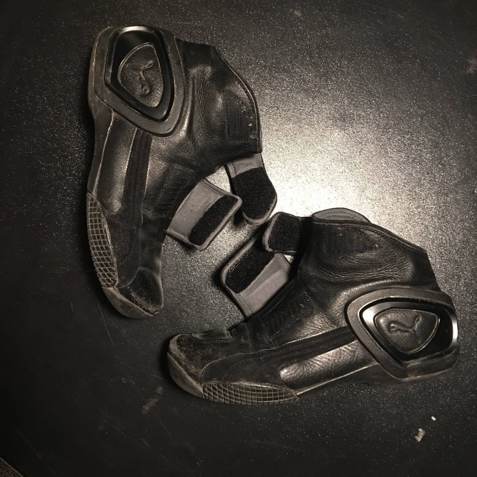 Puma PUMA Leather Suede Motorcycle RARE Motorsports Biker Boots Size US 7 / EU 40 - 9 Thumbnail