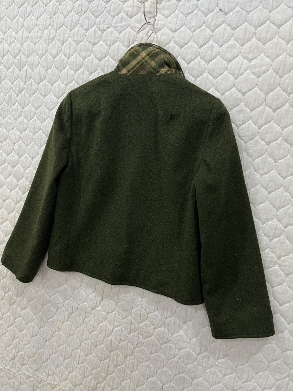 Burberry (Ww). VINTAGE BURBERRYS WOOL JACKET Size L / US 10 / IT 46 - 5 Thumbnail
