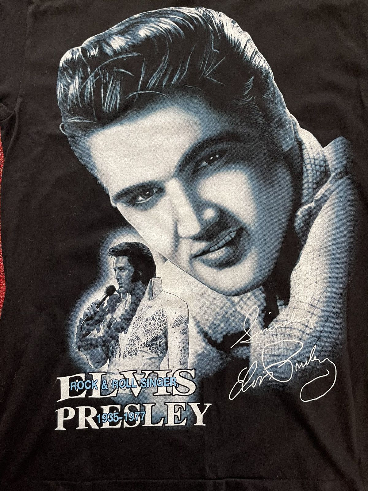 Band Tees × Vintage Elvis Presley vintage 90s t-shirt Size US M / EU 48-50 / 2 - 2 Thumbnail