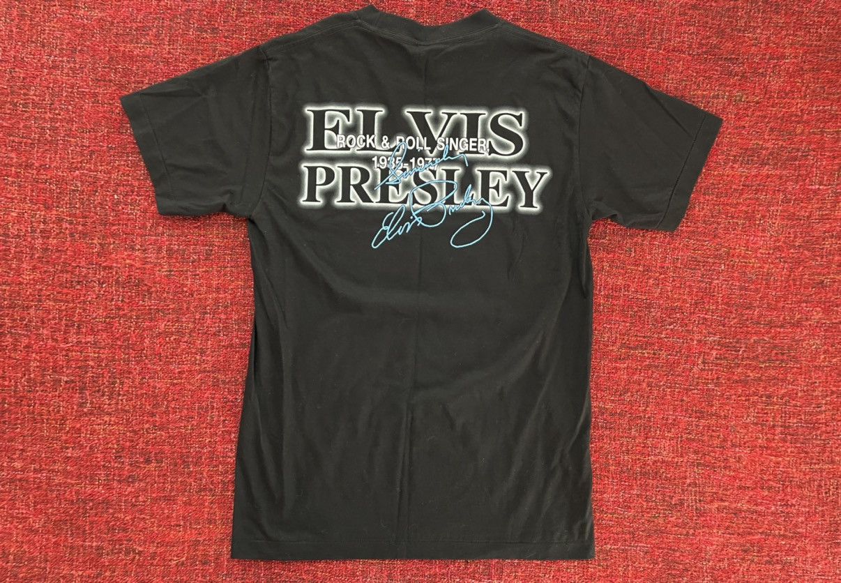 Band Tees × Vintage Elvis Presley vintage 90s t-shirt Size US M / EU 48-50 / 2 - 4 Thumbnail