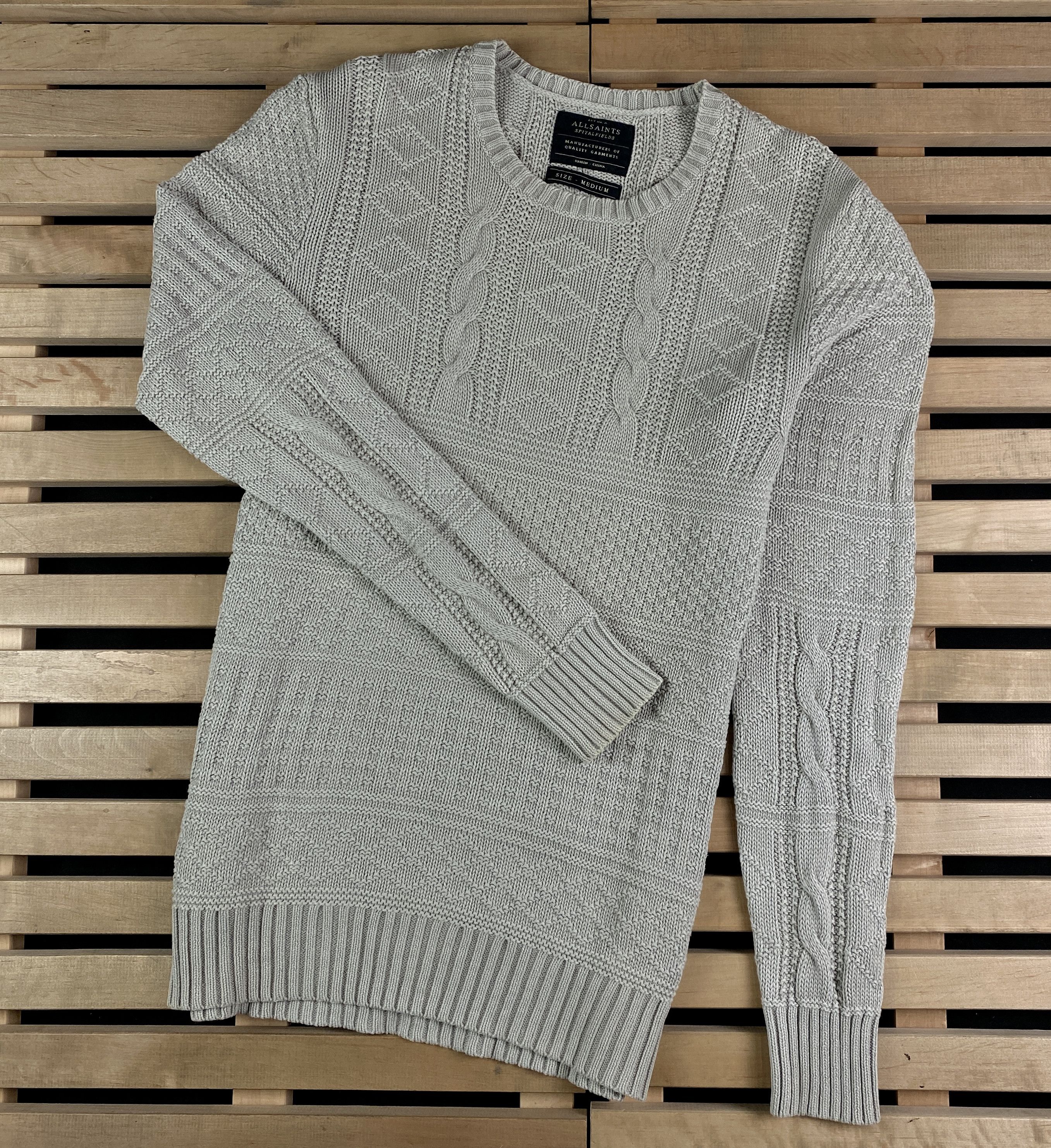 Allsaints Mens Sweatshirt Allsaints Spitalfields Size M Size US M / EU 48-50 / 2 - 1 Thumbnail