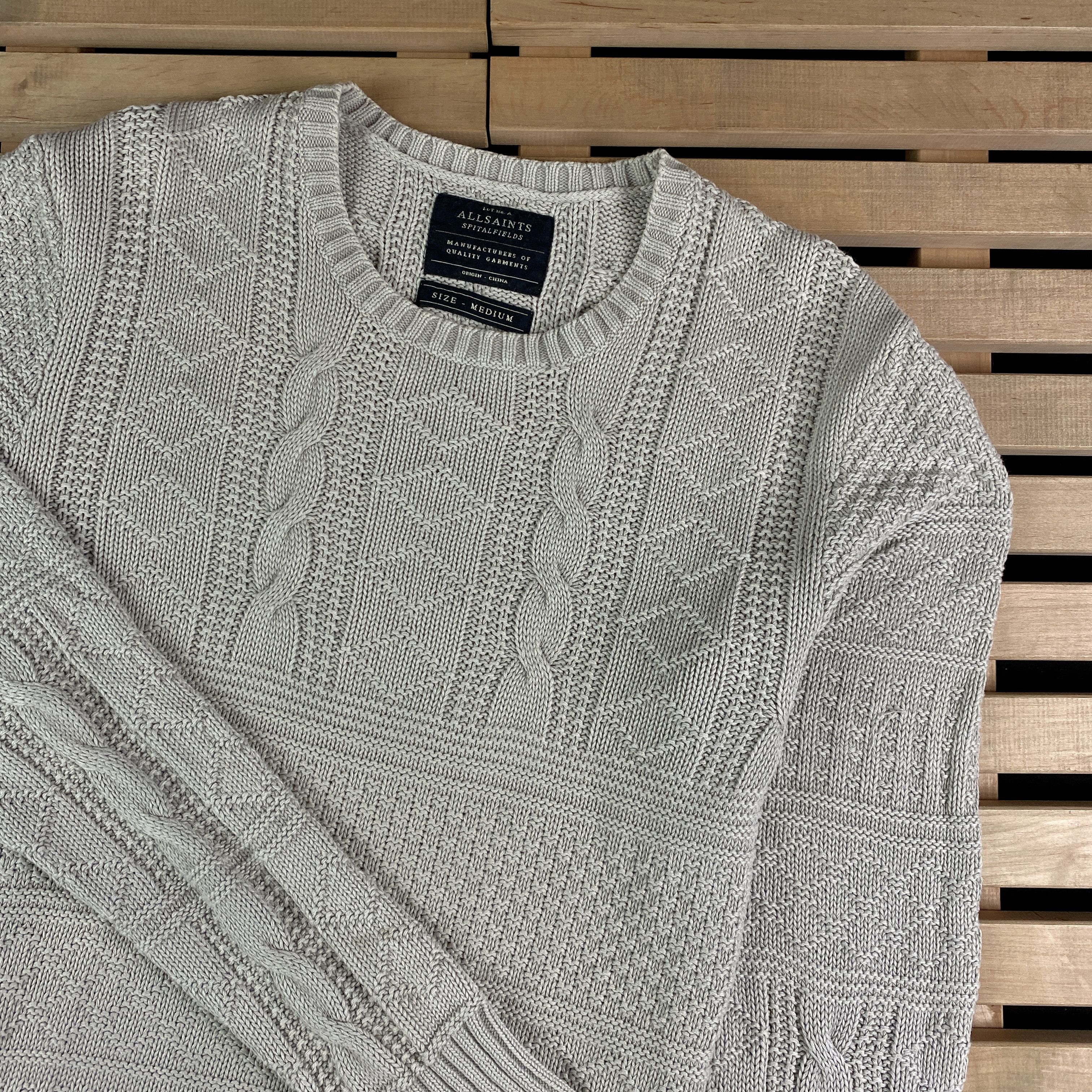 Allsaints Mens Sweatshirt Allsaints Spitalfields Size M Size US M / EU 48-50 / 2 - 2 Thumbnail