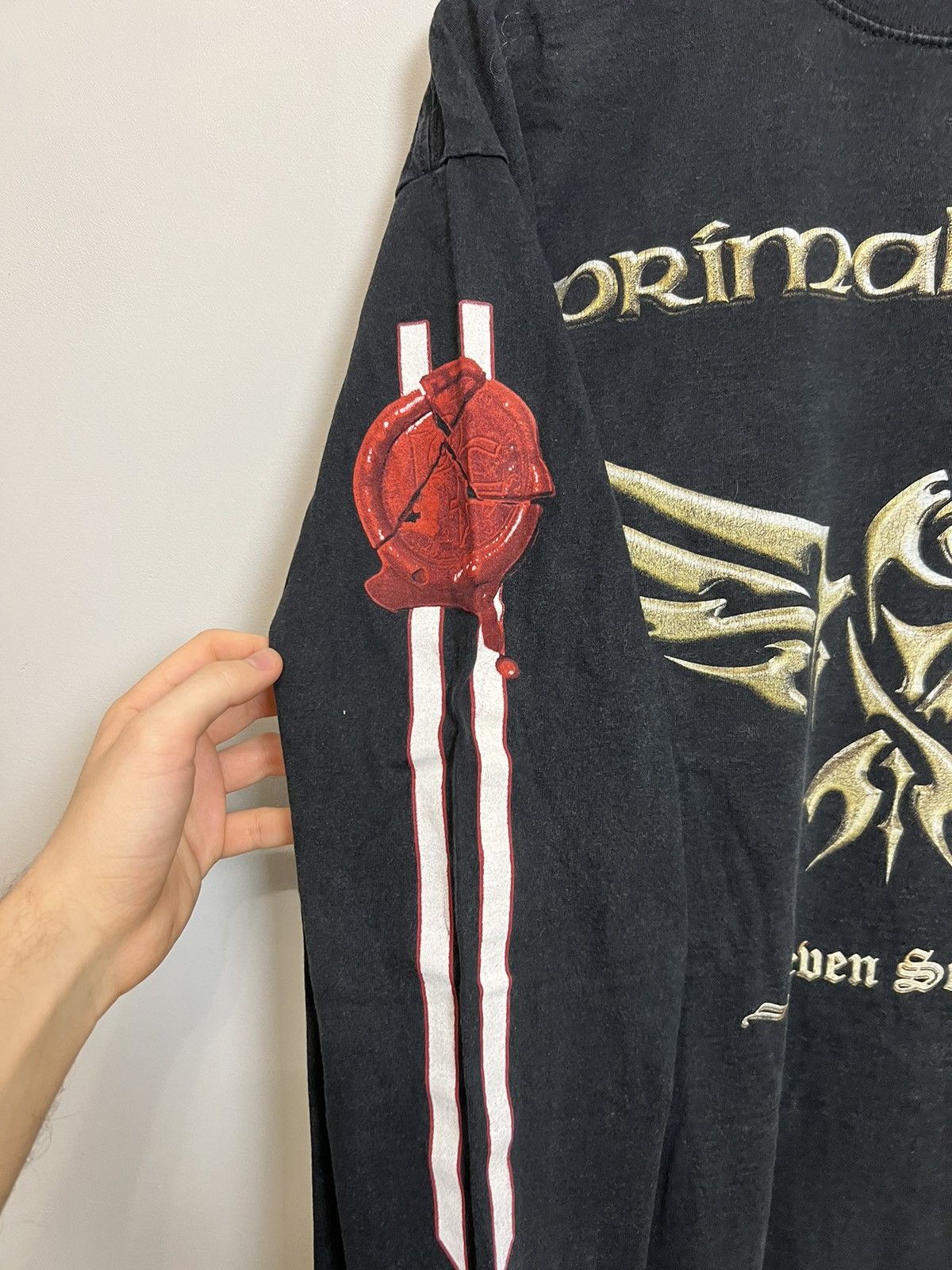 Band Tees Rare Vintage 00s Primal Fear Metal Band Tour Tshirt Hype Size US XL / EU 56 / 4 - 4 Thumbnail