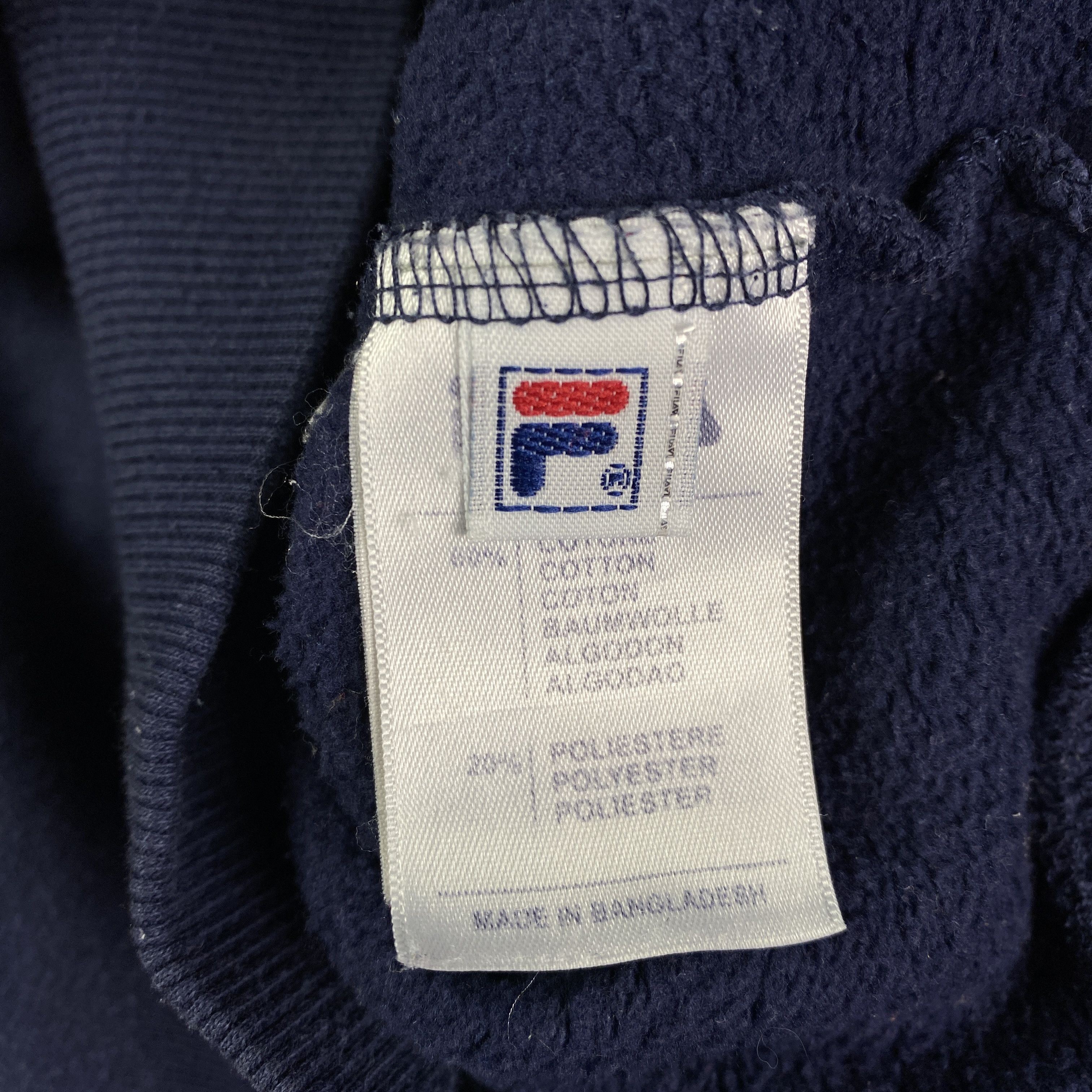 Fila × Vintage Men’s Hooded Fila Vintage Big Logo Size M Size US M / EU 48-50 / 2 - 9 Thumbnail