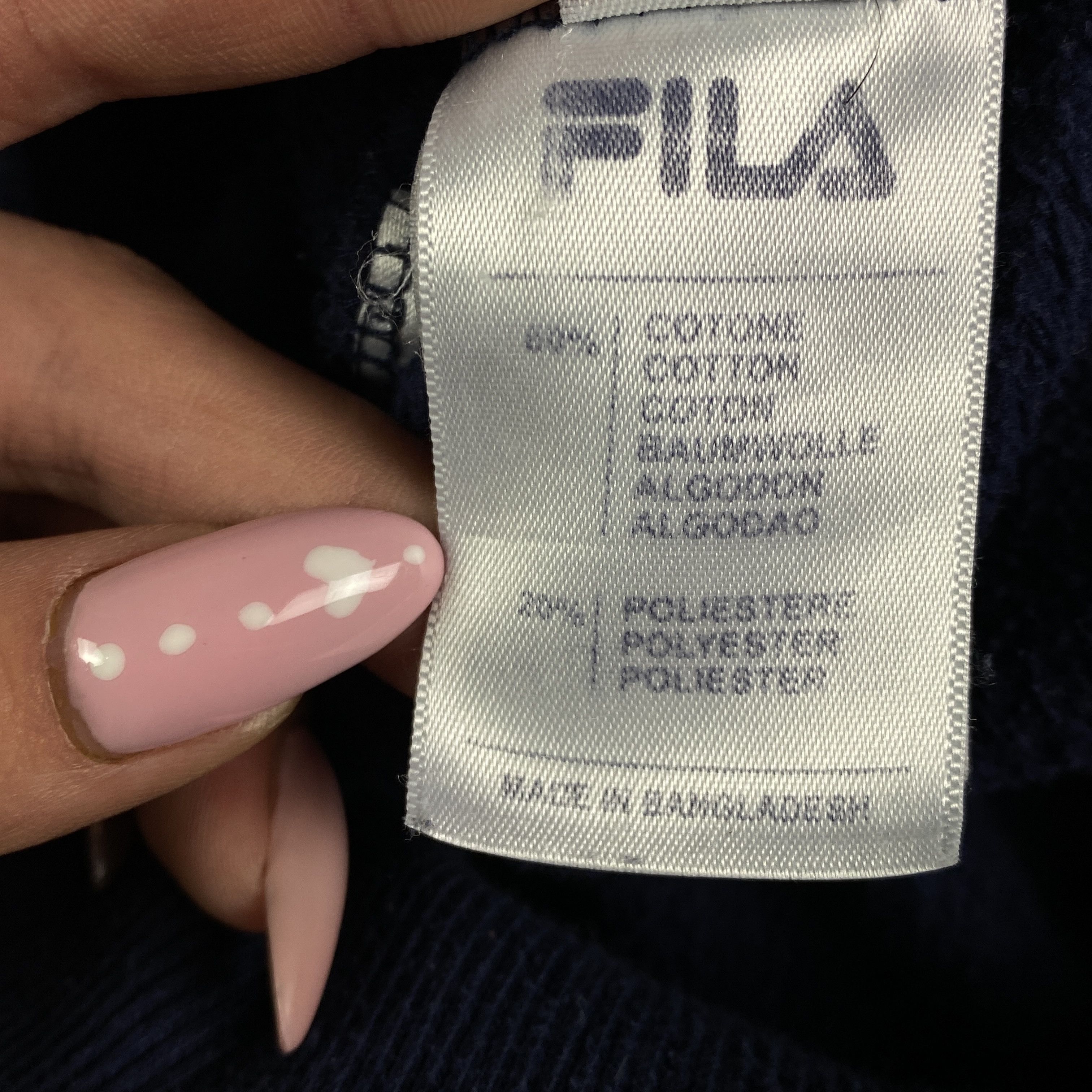 Fila × Vintage Men’s Hooded Fila Vintage Big Logo Size M Size US M / EU 48-50 / 2 - 10 Thumbnail