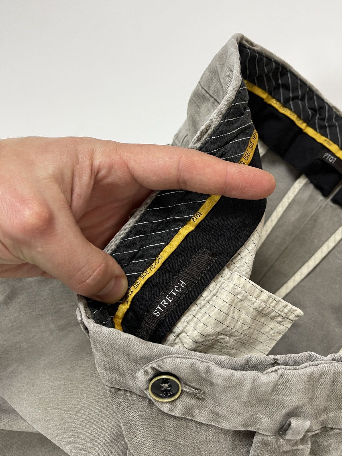 PT Torino PT01 lower east side hepcat stretch slim fit vintage faded Size US 38 / EU 54 - 12 Thumbnail