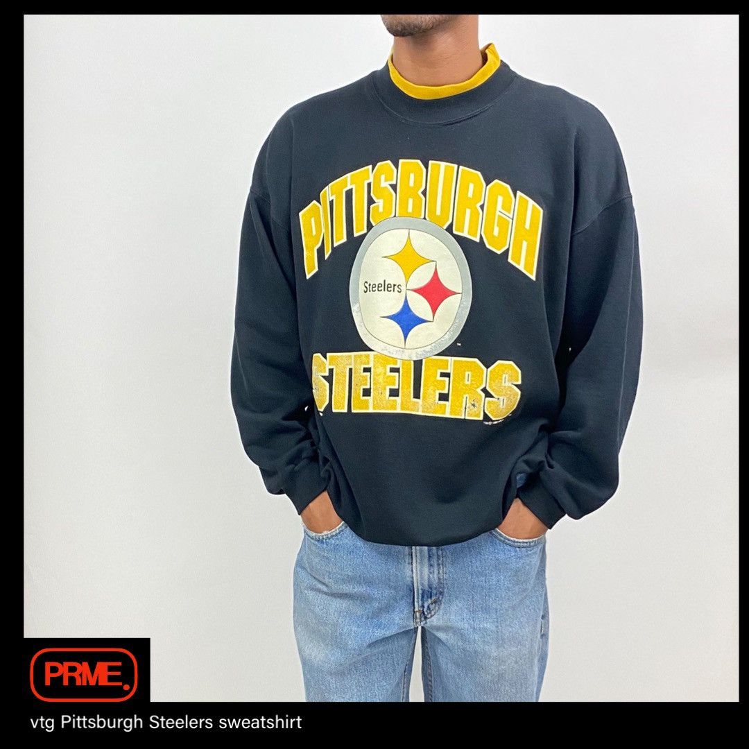 Proplayer 90s Pittsburgh Steelers Sweatshirt - Men's Large