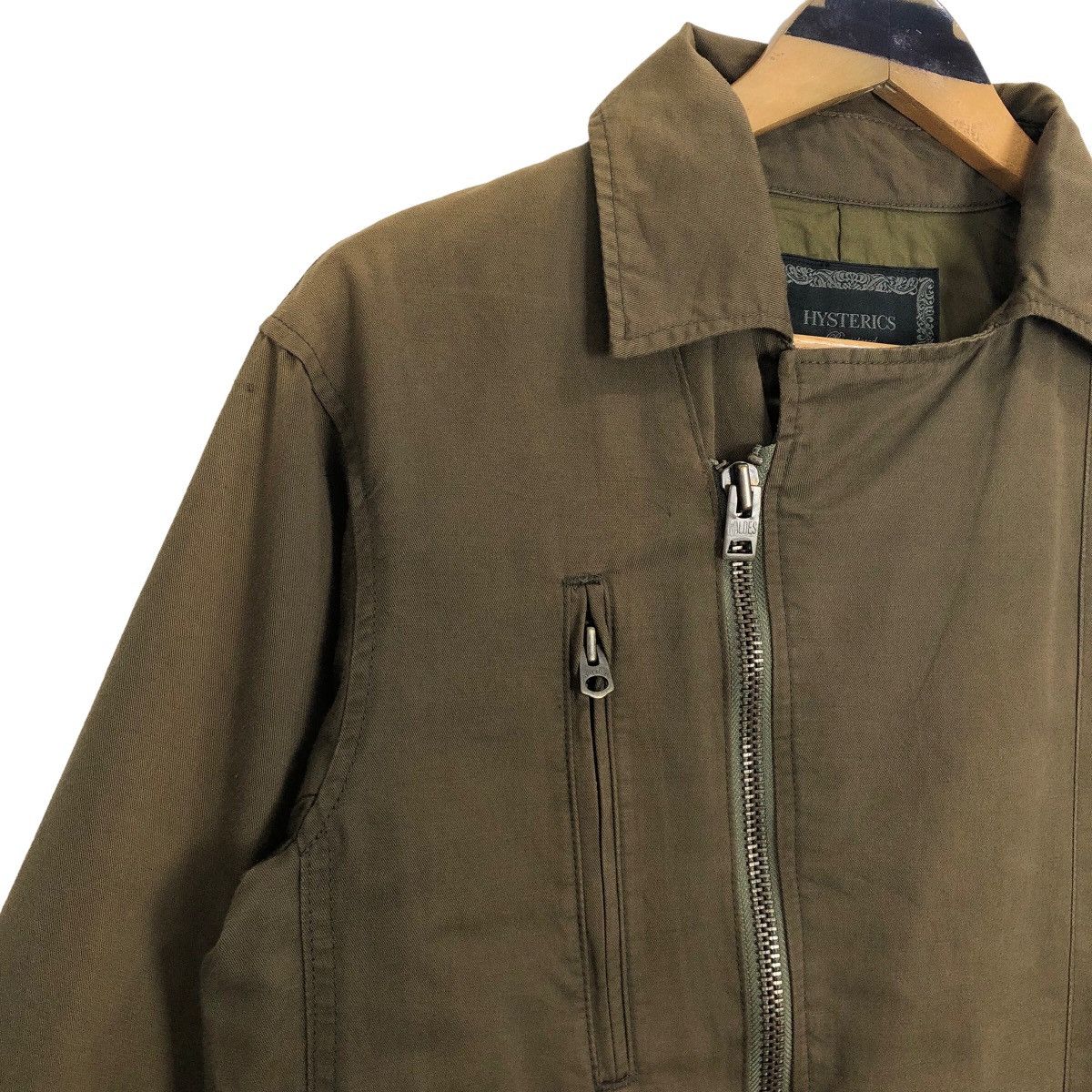 Hysteric Glamour Vintage Hysteric Glamour Asymmetrical Zipper Jacket Size US S / EU 44-46 / 1 - 11 Thumbnail