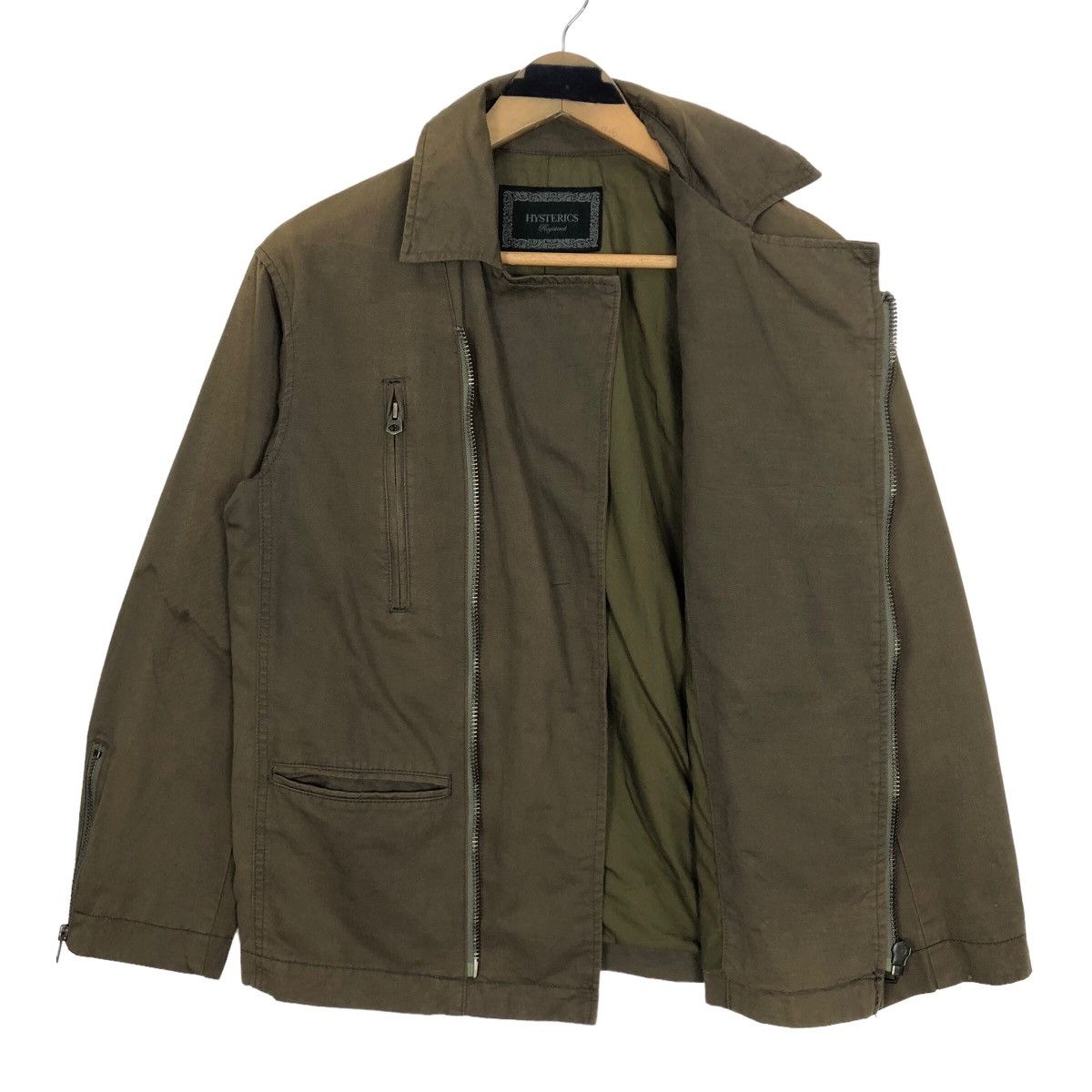 Hysteric Glamour Vintage Hysteric Glamour Asymmetrical Zipper Jacket Size US S / EU 44-46 / 1 - 8 Thumbnail