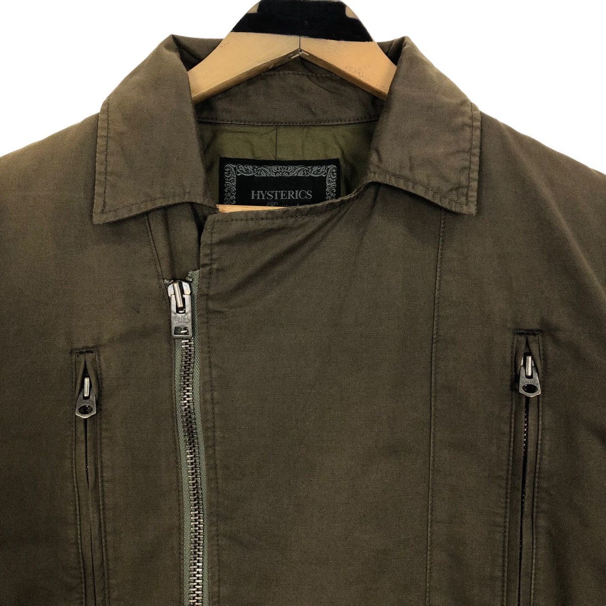 Hysteric Glamour Vintage Hysteric Glamour Asymmetrical Zipper Jacket Size US S / EU 44-46 / 1 - 5 Thumbnail