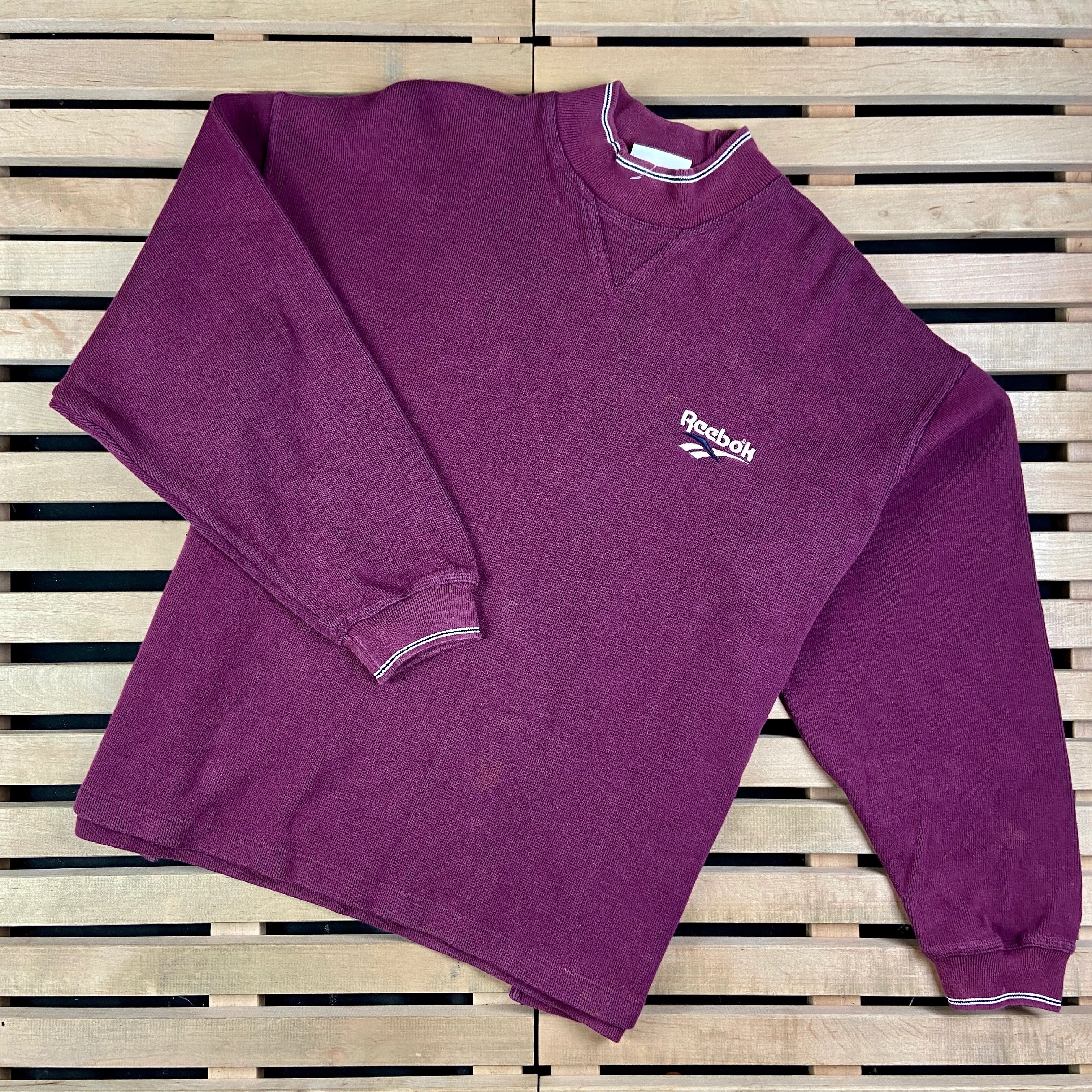 Reebok × Vintage Mens Sweatshirt Reebok Vintage Size XL Size US XL / EU 56 / 4 - 1 Thumbnail