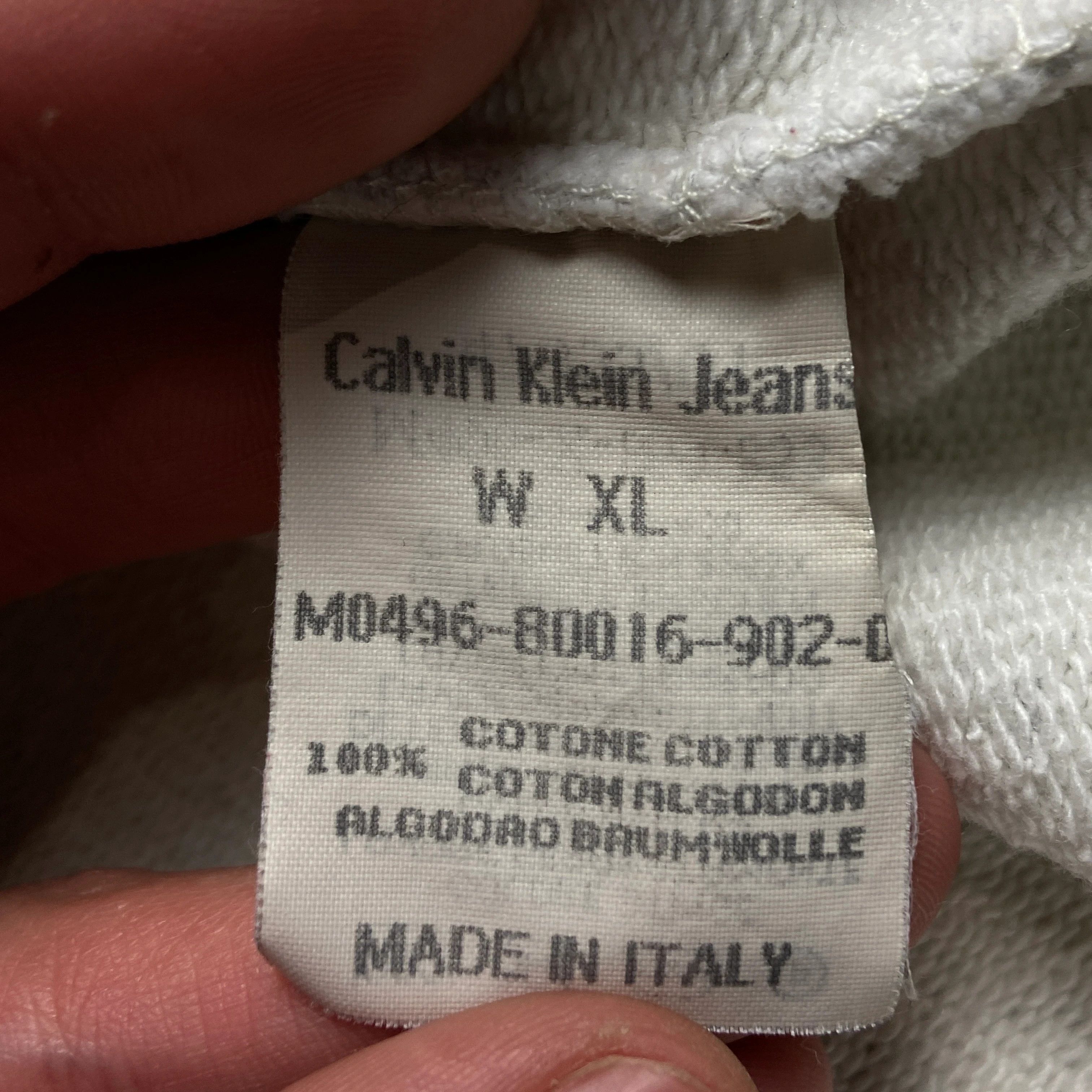 Calvin Klein × Vintage Sweatshirt Calvin Klein Jeans Vintage Big Print Size XL Size US XL / EU 56 / 4 - 6 Thumbnail