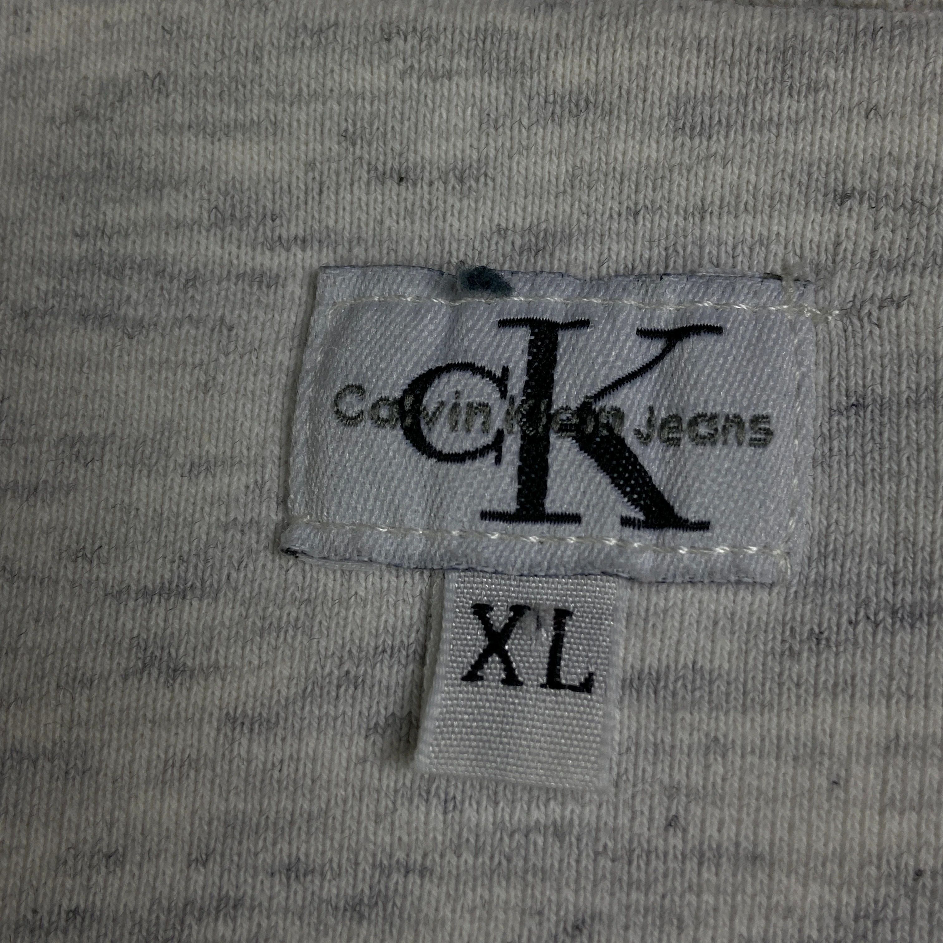 Calvin Klein × Vintage Sweatshirt Calvin Klein Jeans Vintage Big Print Size XL Size US XL / EU 56 / 4 - 5 Thumbnail