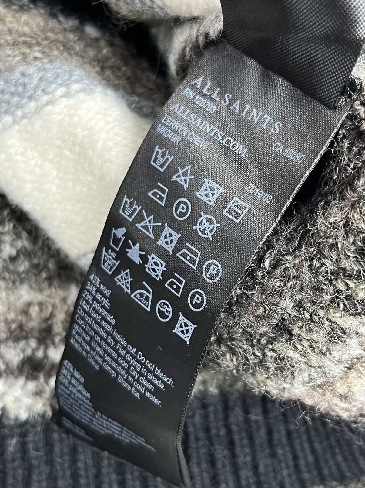 Allsaints Allsaints Lerryn Crew like Mohair Sweater Size US M / EU 48-50 / 2 - 11 Thumbnail
