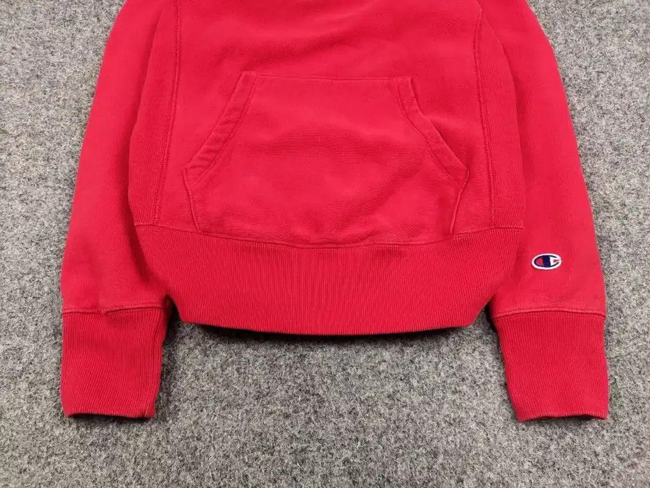 Champion Vintage Champion Reverse Weave warm up Red Logo Hoodie Size US S / EU 44-46 / 1 - 4 Thumbnail