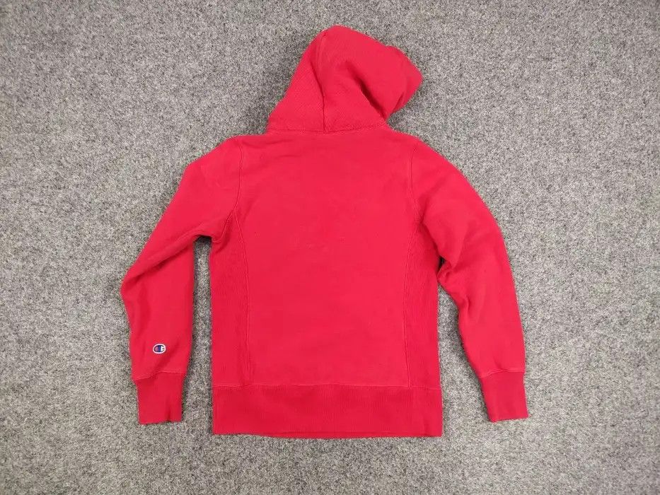 Champion Vintage Champion Reverse Weave warm up Red Logo Hoodie Size US S / EU 44-46 / 1 - 7 Thumbnail