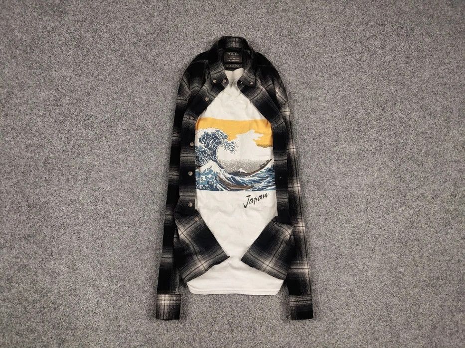 Flannel Vintage Flannel Shirt Travis Scott Style Size US S / EU 44-46 / 1 - 1 Thumbnail