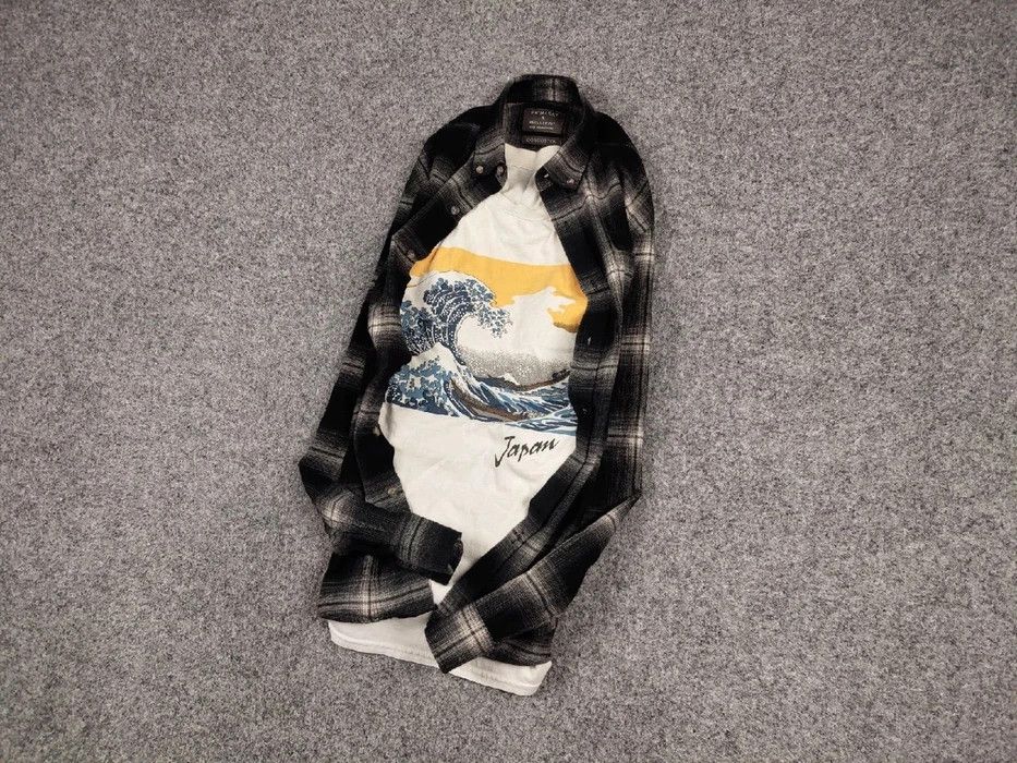 Flannel Vintage Flannel Shirt Travis Scott Style Size US S / EU 44-46 / 1 - 5 Thumbnail