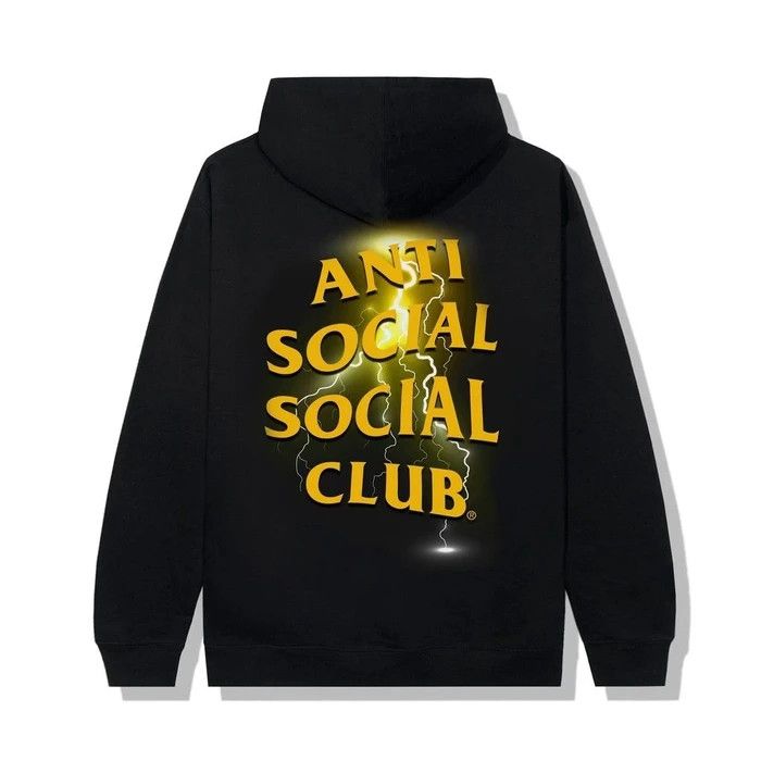 Anti social social club twista black hoodie