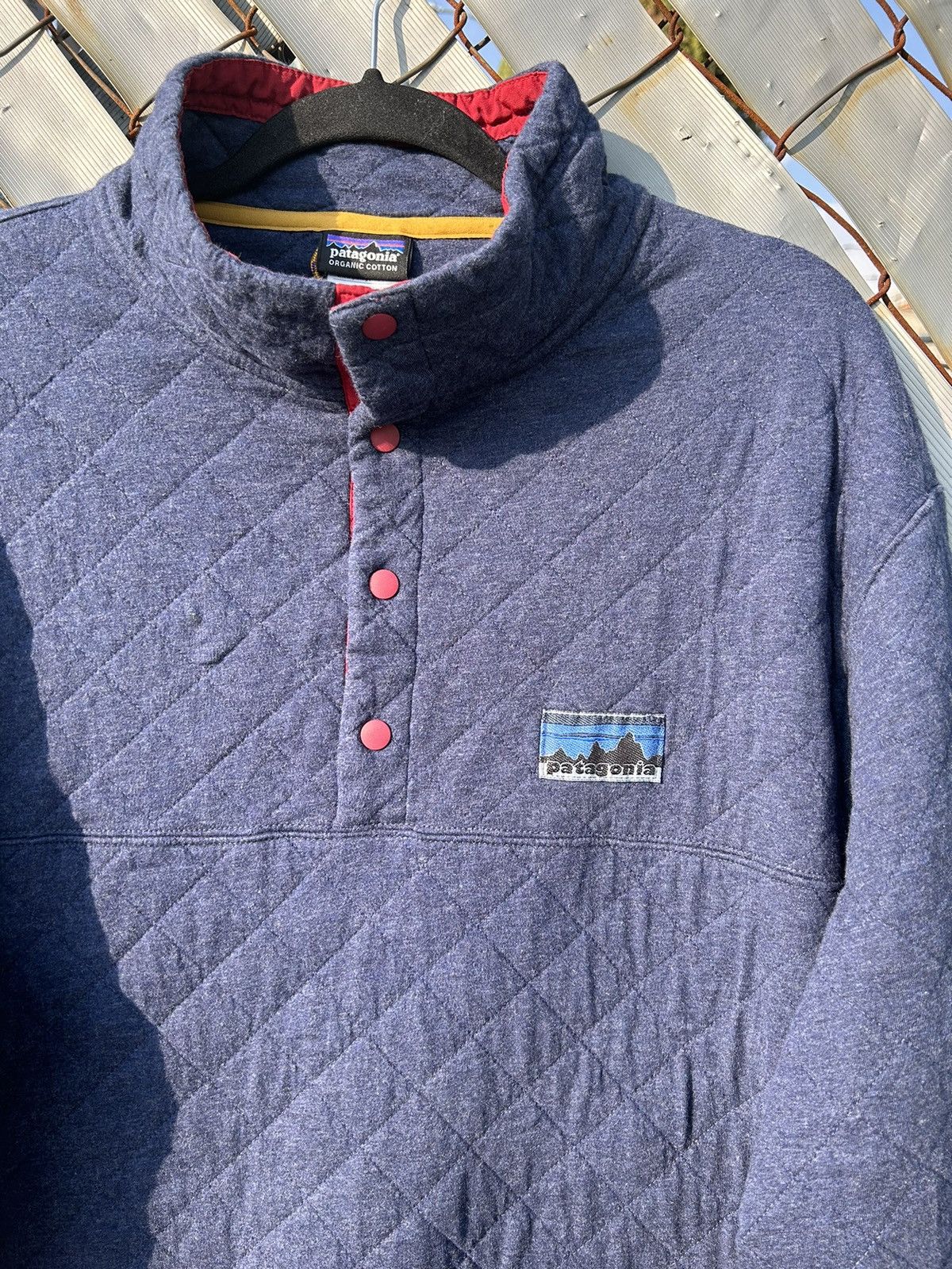 RARE Patagonia Anniversary deals Legacy Diamond Quilted Snap T