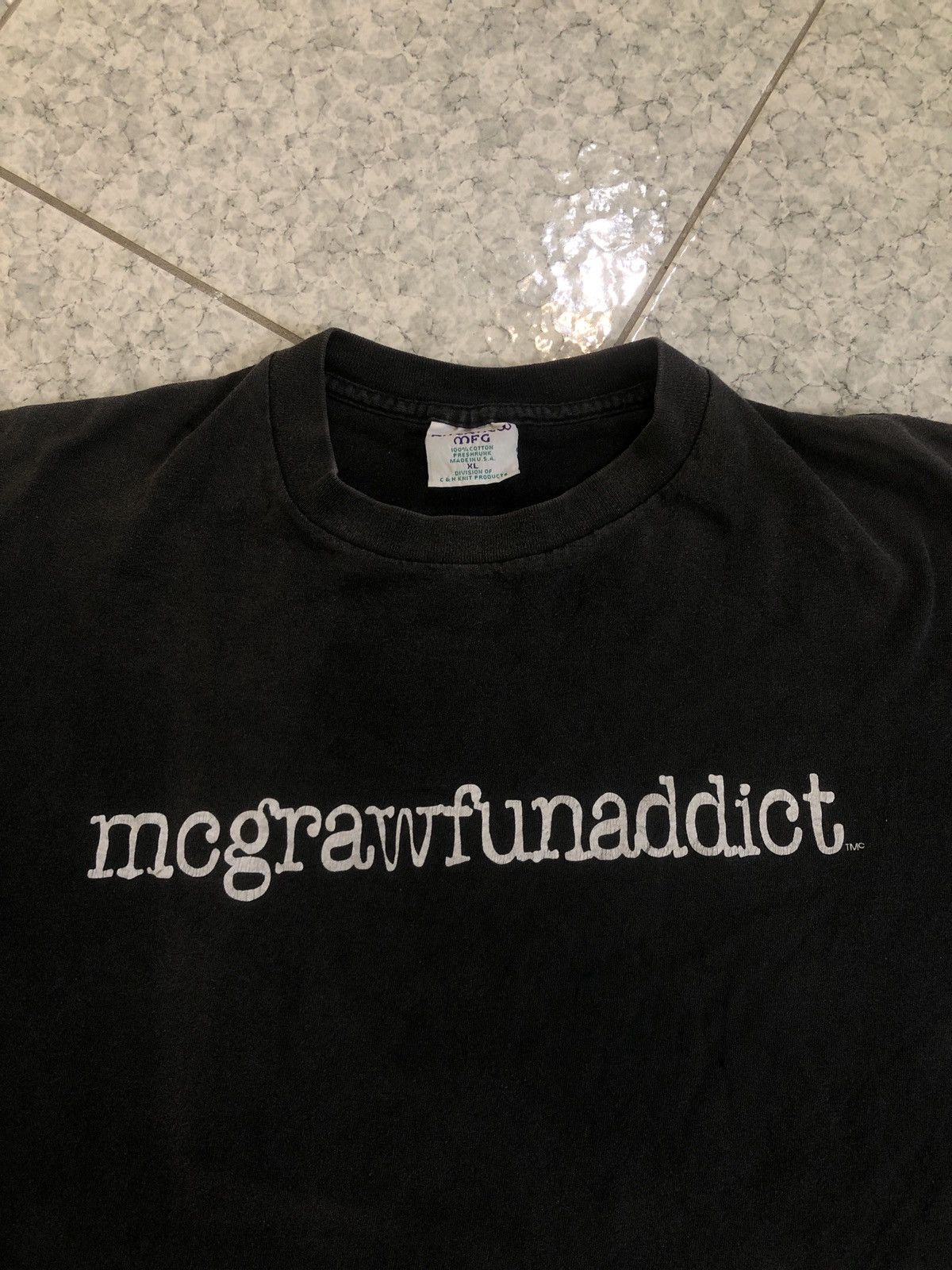 Unsound Rags × Vintage Single Stitch Faded Black Tee Size US L / EU 52-54 / 3 - 3 Thumbnail