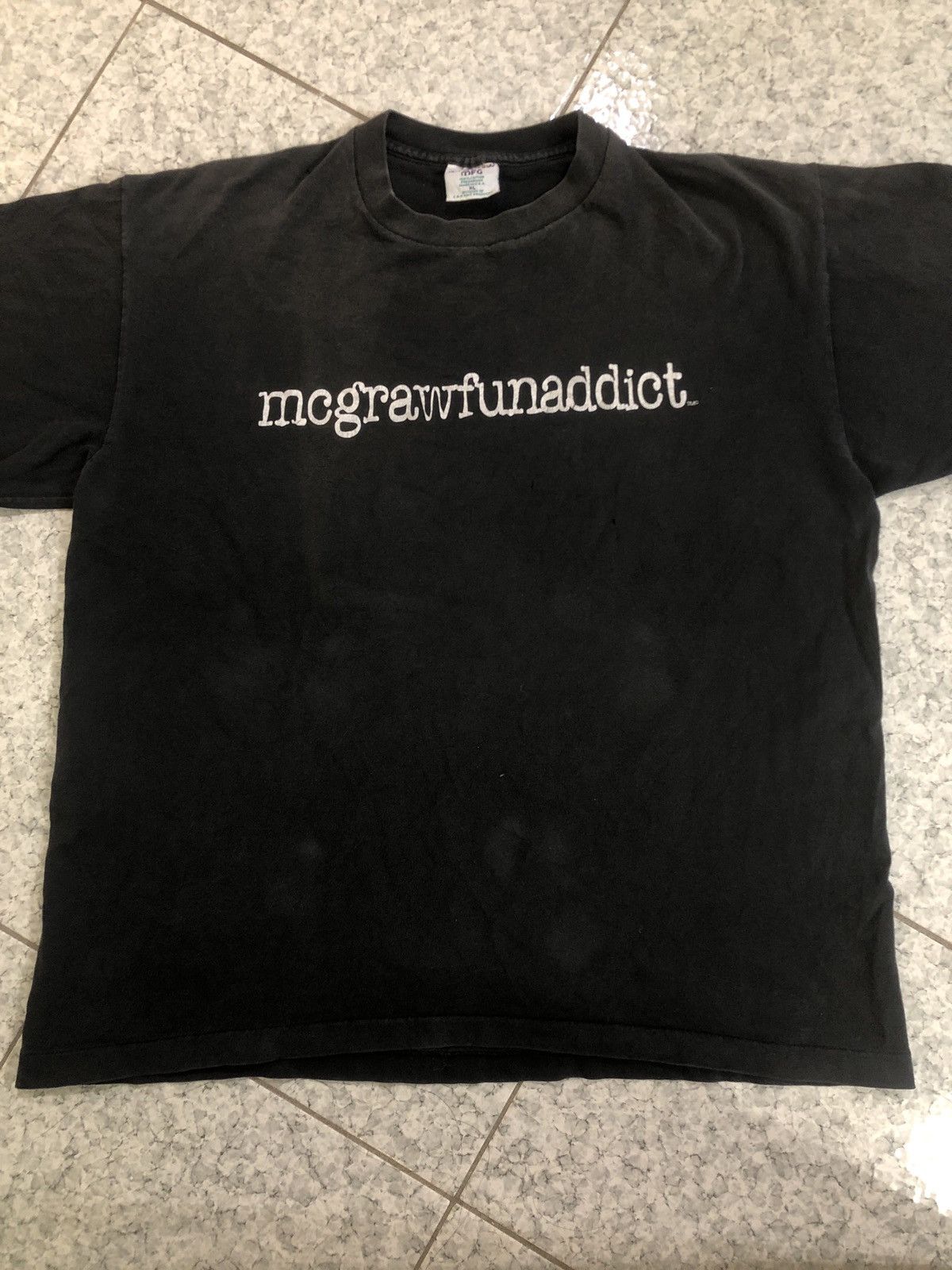 Unsound Rags × Vintage Single Stitch Faded Black Tee Size US L / EU 52-54 / 3 - 2 Thumbnail