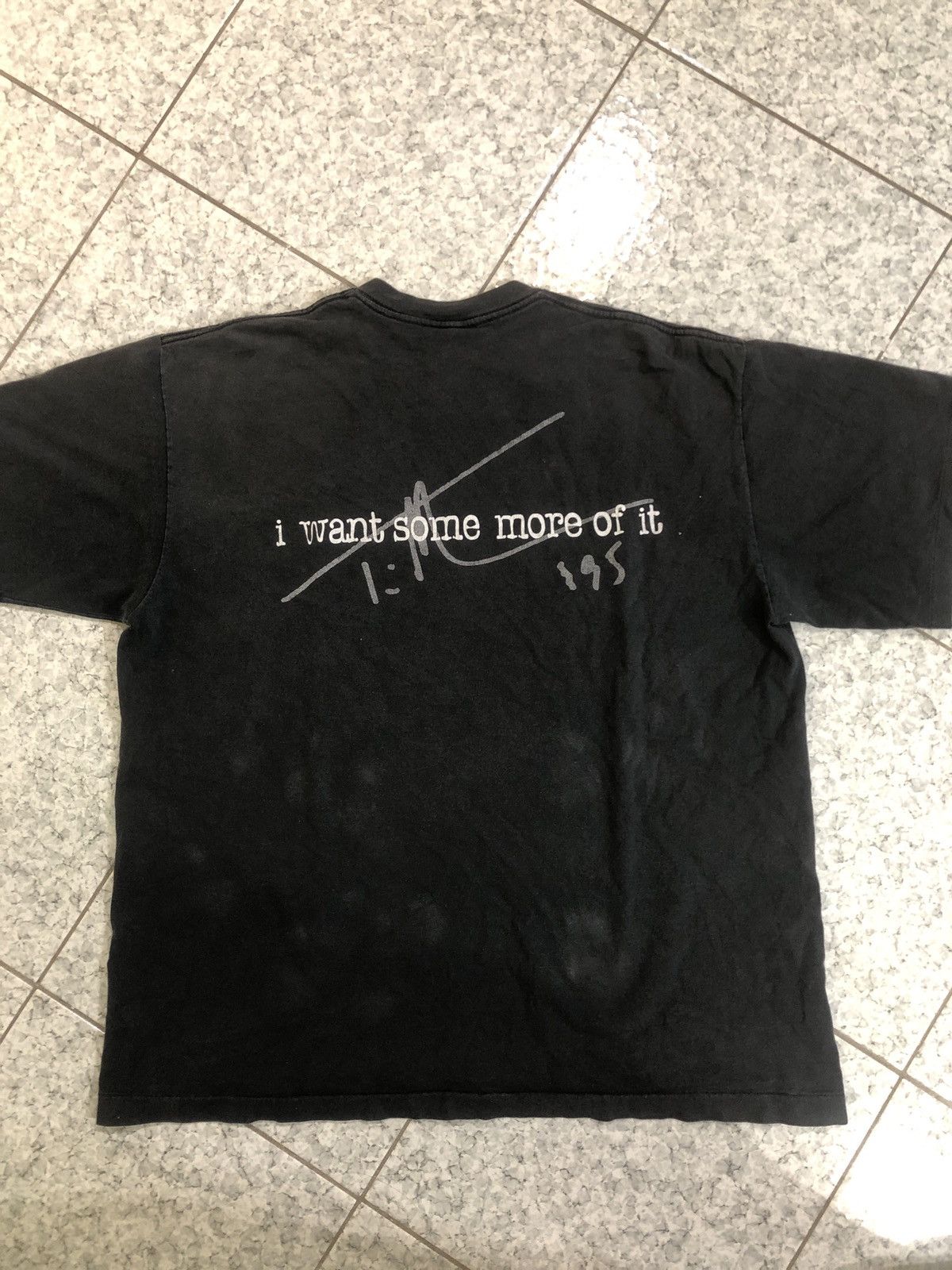 Unsound Rags × Vintage Single Stitch Faded Black Tee Size US L / EU 52-54 / 3 - 7 Thumbnail