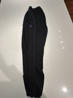 Needles Track Pants Black Purple | Grailed