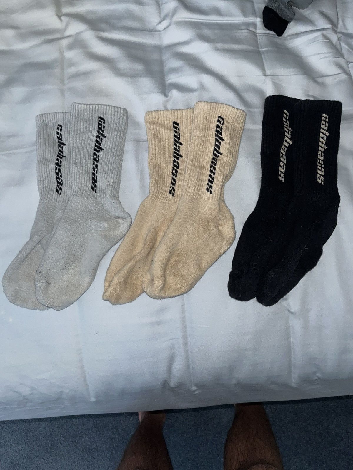 yeezy socks calabasas