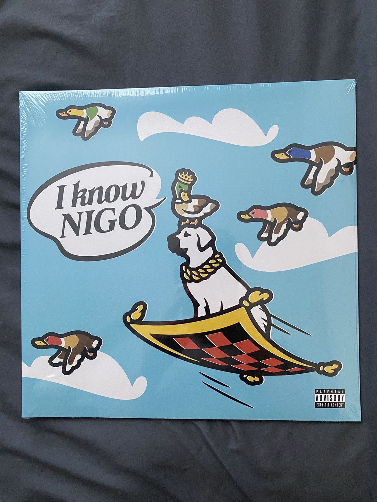 I KNOW NIGO KAWS VINYL LIMITED EDITION