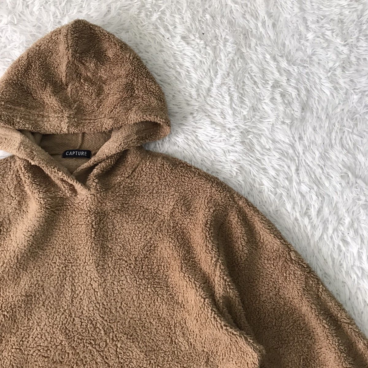 Japanese Brand 💥Steals💥Nice Big Wording CAPTURE Fleece Hoodie Size US L / EU 52-54 / 3 - 6 Thumbnail
