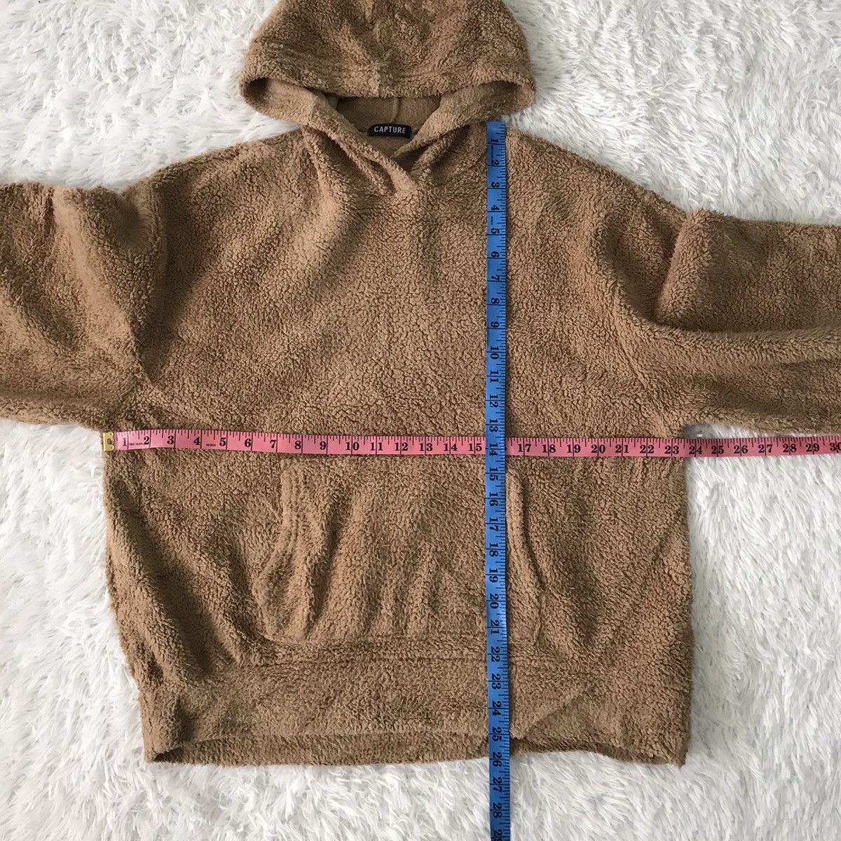 Japanese Brand 💥Steals💥Nice Big Wording CAPTURE Fleece Hoodie Size US L / EU 52-54 / 3 - 19 Thumbnail