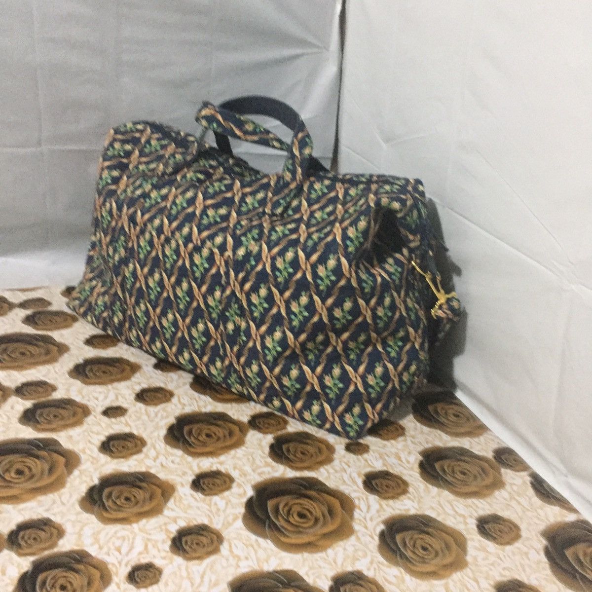 Japanese Brand Luggage bag floral nice design Size ONE SIZE - 3 Thumbnail