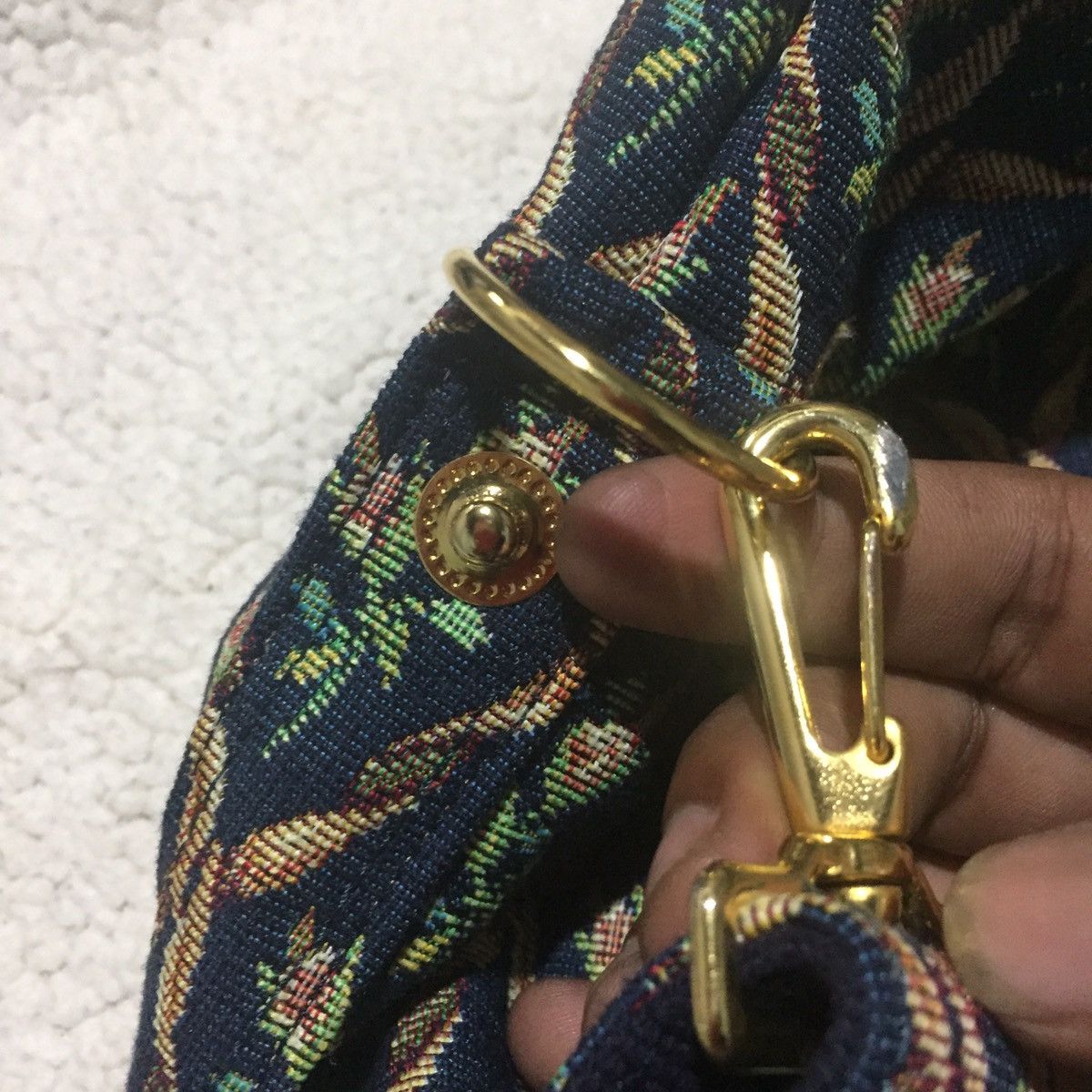 Japanese Brand Luggage bag floral nice design Size ONE SIZE - 7 Thumbnail