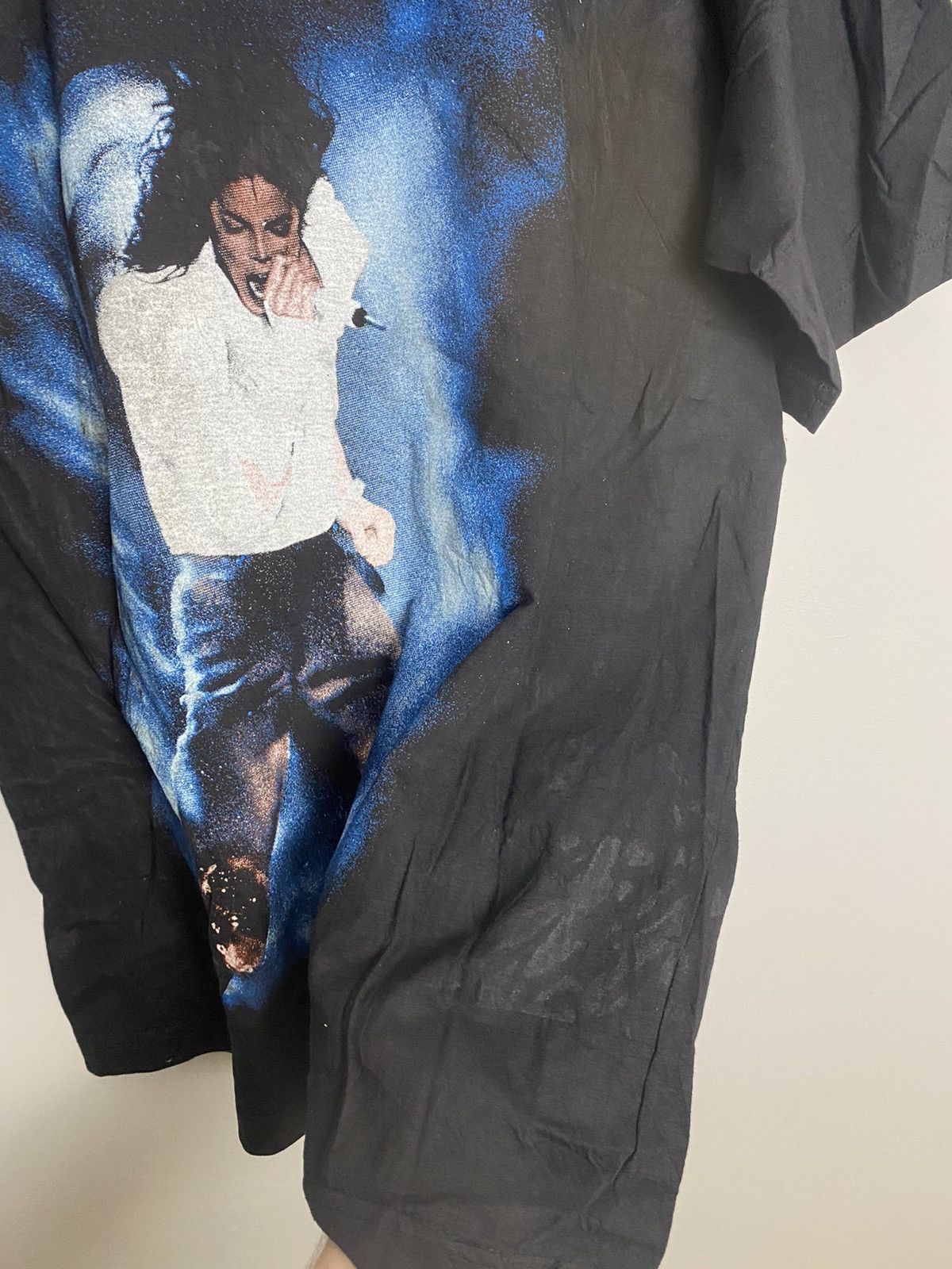 Band Tees Rare Vintage 90s Michael Jackson King Of Pop Music Band Tee Size US XL / EU 56 / 4 - 6 Thumbnail