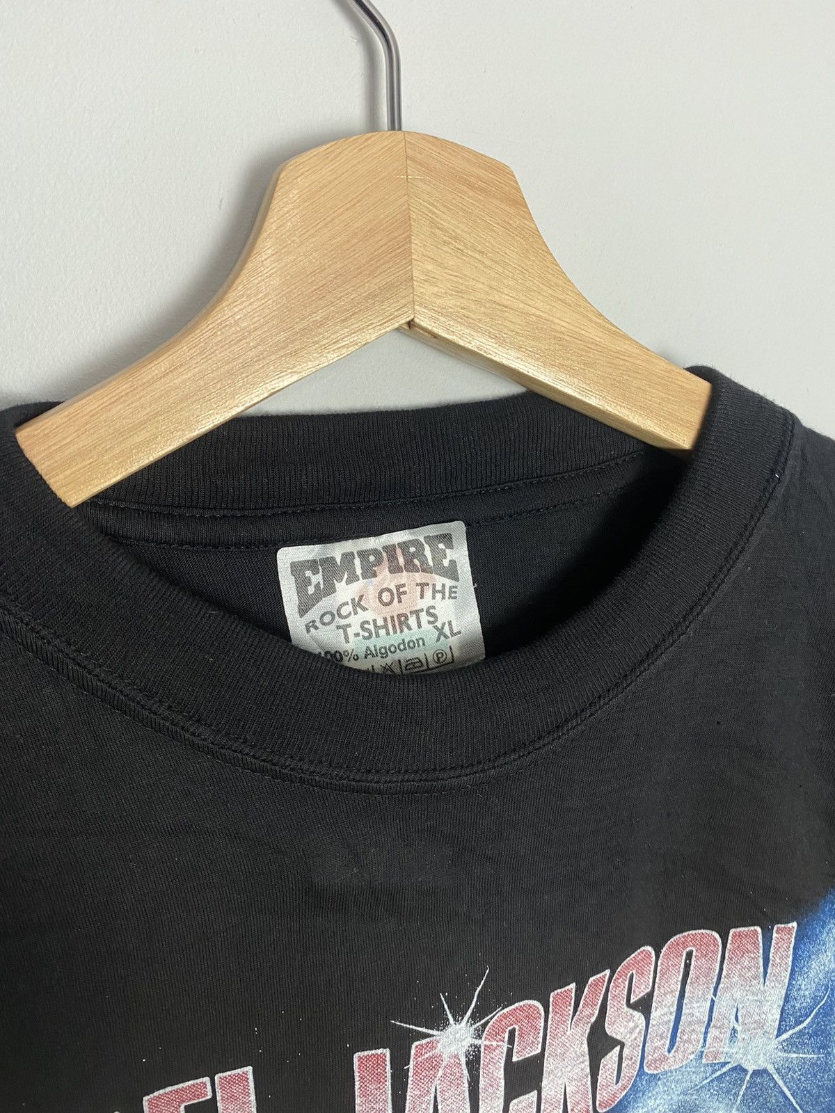 Band Tees Rare Vintage 90s Michael Jackson King Of Pop Music Band Tee Size US XL / EU 56 / 4 - 8 Thumbnail